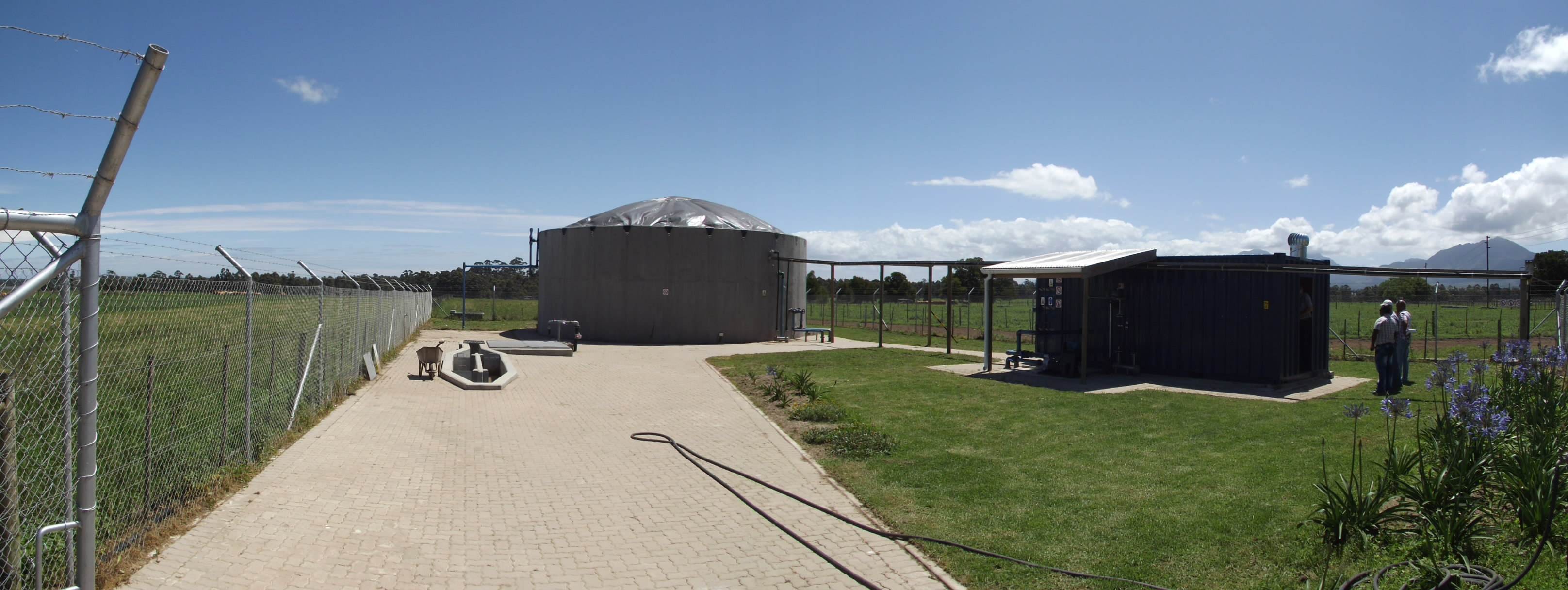 Biogas Digester and Electricity Production, George 2